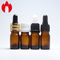 Bouteilles d'huile essentielle d'Amber Glass 5ml avec le chapeau de compte-gouttes
